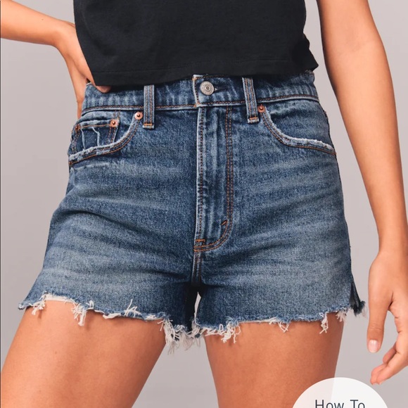 Abercrombie & Fitch | Shorts | Abercrombie High Rise Mom Shorts | Poshmark